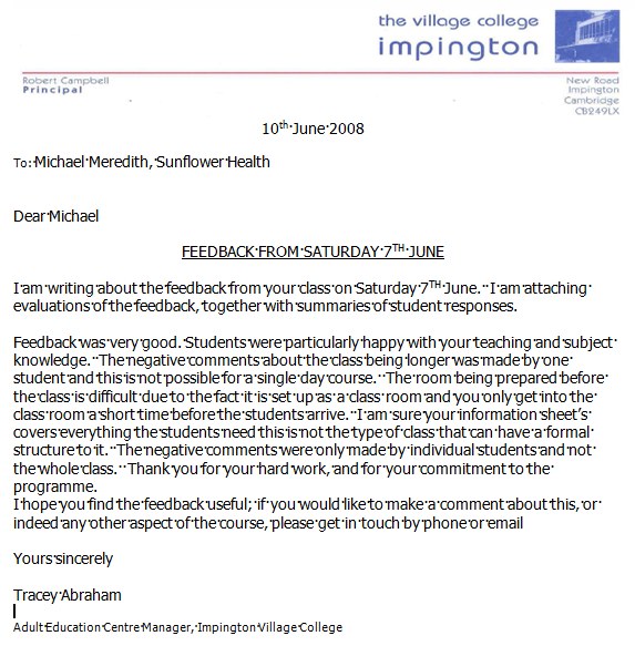 Positive Thinking cognitive therapy training to change gloomy or fearful thoughts to a lively optimistic attitude - feedback from workshop near Cambridge Cambridgeshire East Anglia UK 2008