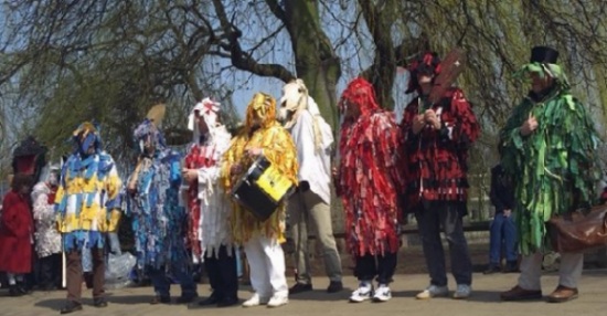 photo of the Merrie England Mummers